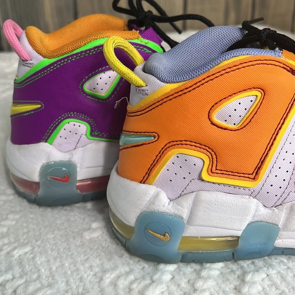 Nike Air. More uptempo multicolored sneakers 4Y